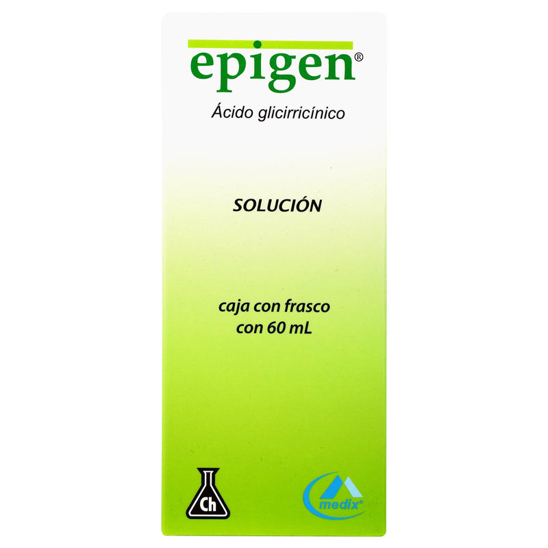 Epigen (Ac Glicirricinico) Solución 0.1G/100Ml 60Ml - WeCare Pharma