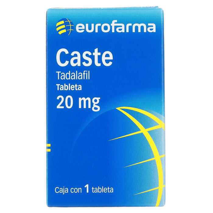 Caste (Tadalafil) Tabletas 20Mg Con 1 - WeCare Pharma