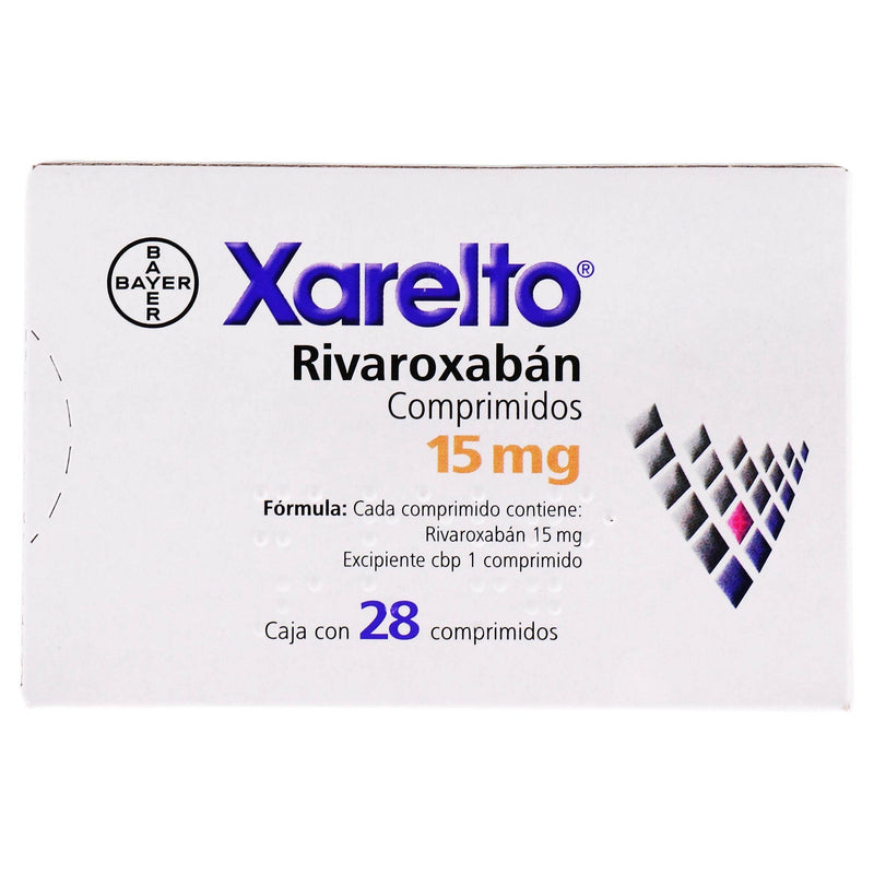 Xarelto 15Mg Con 28 Comprimidos (Rivaroxaban) - WeCare Pharma