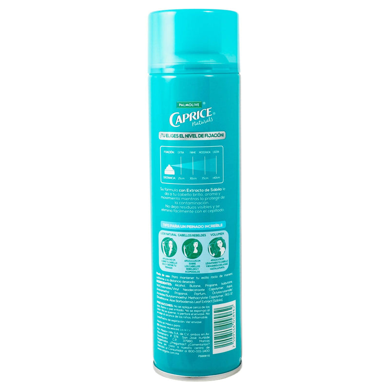 Fijador Caprice Naturals Sábila Spray 316Ml - WeCare Pharma