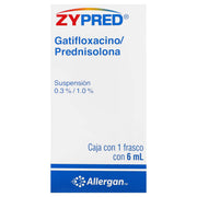 Zypred Gotas 0.3%/1% 6Ml (Gatifloxacino/Prednisolona) - WeCare Pharma