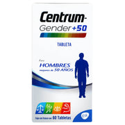 Centrum Gender +50 Hombres Con 60 Tabletas - WeCare Pharma