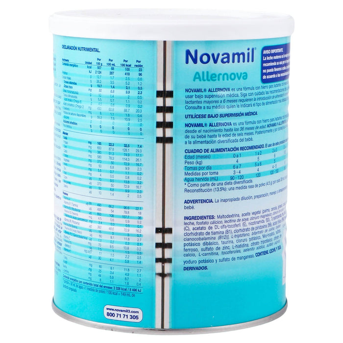 Novamil Allernova Lata 400G - WeCare Pharma