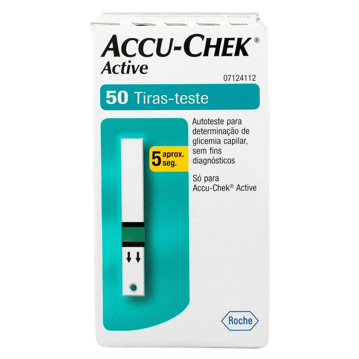 Accu-Chek Active Tiras Reactivas Con 50 - WeCare Pharma