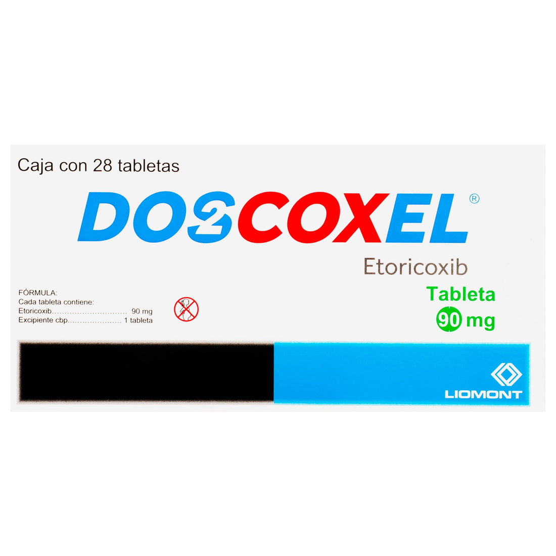 Doscoxel 90Mg Con 28 Tabletas (Etoricoxib) 6 - 7501299309179