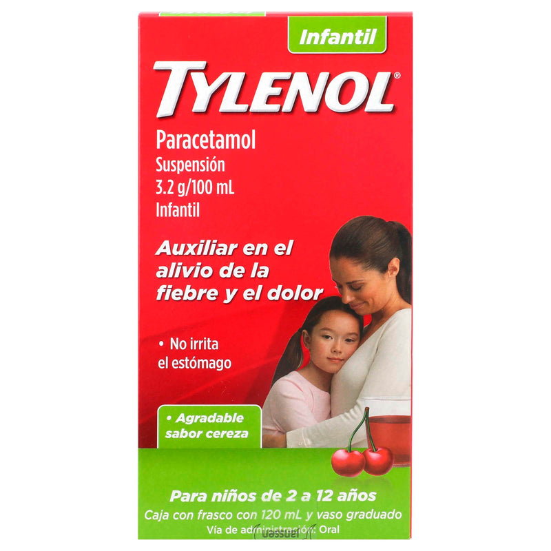 Tylenol Infantil Suspensión 3.2G/100Ml (Paracetamol) - WeCare Pharma