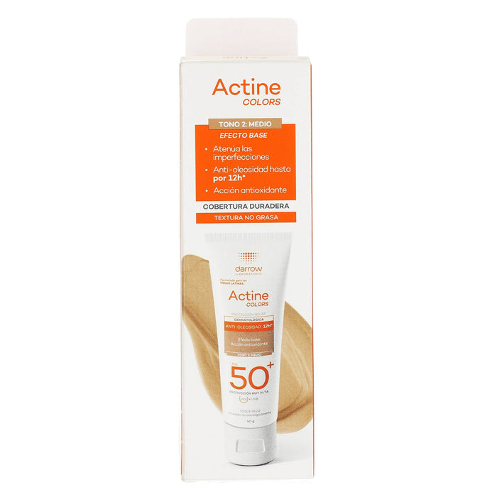 Darrow Actine Colors Fps50 Tono 2 Medio 40G - WeCare Pharma