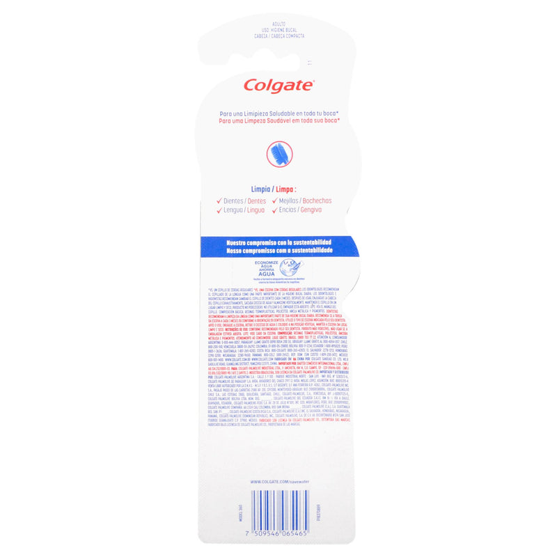 Cepillo Dental Colgate 360 Black 2X1 - WeCare Pharma