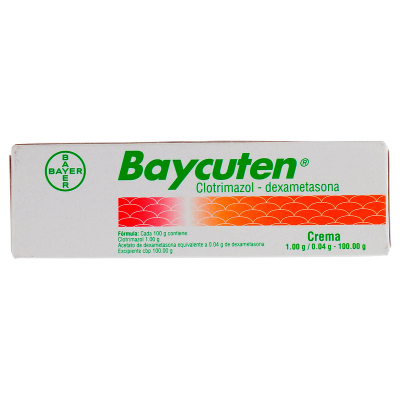 Baycuten Crema 0.04G/0.50G 30G (Clotrimazol/Dexametasona) - WeCare Pharma