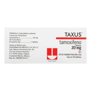 Taxus 20Mg Con 30 Tabletas (Tamoxifeno) - WeCare Pharma
