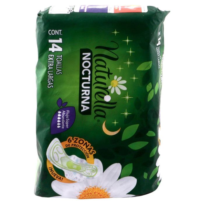 Toallas Sanitaria Naturella Super Abundante Con 14 - WeCare Pharma