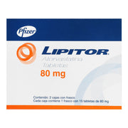 Lipitor 80Mg Con 15+15 Tabletas (Atorvastatina) - WeCare Pharma