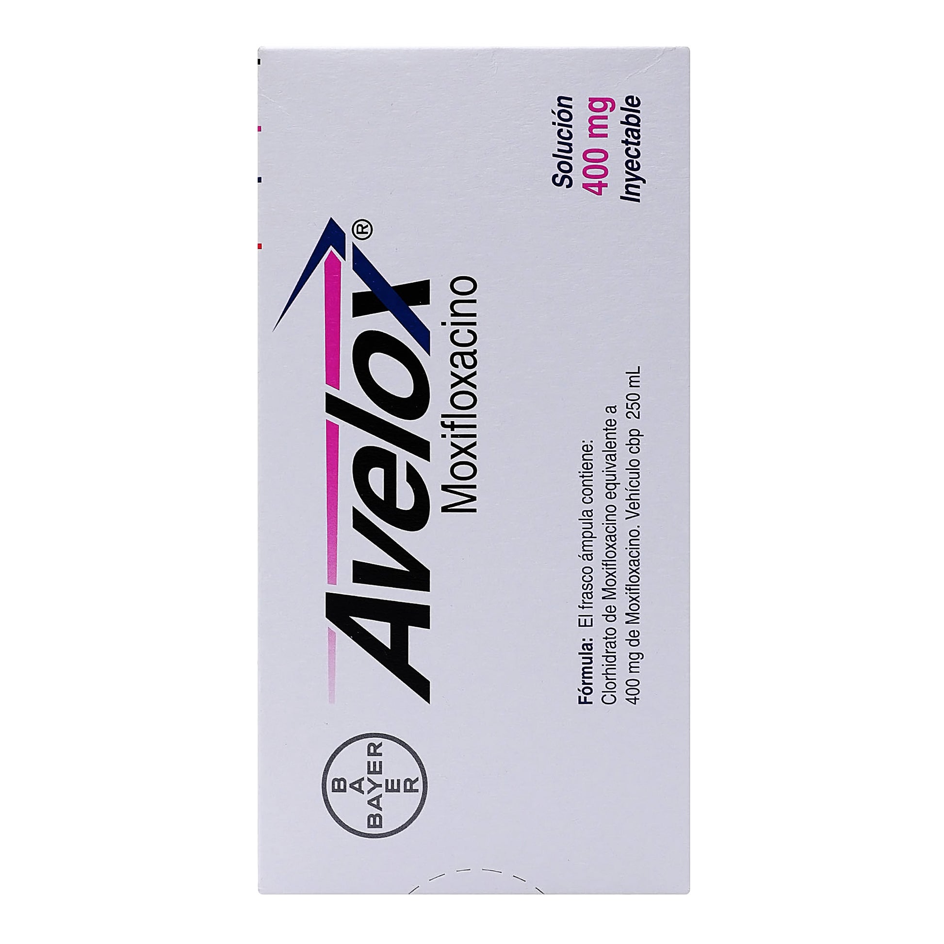 Avelox Frasco 400Mg Con 1 Ampulas (Moxifloxacino) 5 - 7501318629301