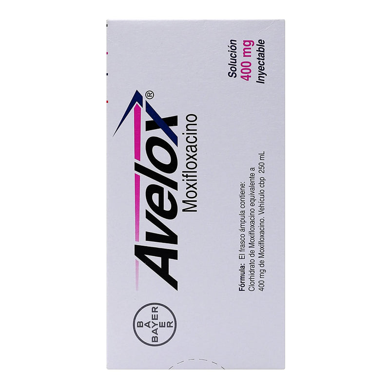 Avelox Frasco 400Mg Con 1 Ampulas (Moxifloxacino) - WeCare Pharma