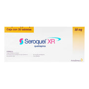 Seroquel Xr 50Mg Con 30 Tabletas (Quetiapina) - WeCare Pharma