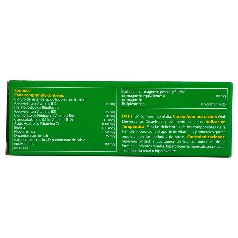 Berocca Efervecente V Con 10 Comprimidos (Vitaminas/Calcio/Magnesio) - WeCare Pharma