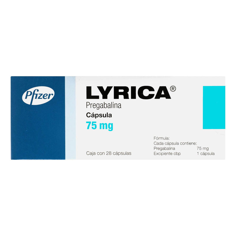 Lyrica 75Mg Con 28 Capsulas (Pregabalina) - WeCare Pharma