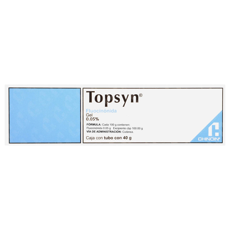 Topsyn Gel 0.05% Tubo 40G (Fluocinonida) - WeCare Pharma