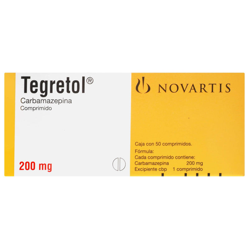 Tegretol 200Mg Con 50 Tabletas (Carbamazepina) - WeCare Pharma