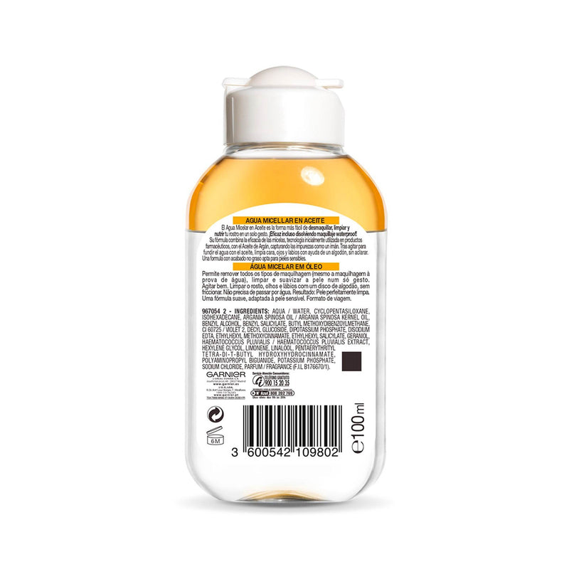 Agua Micelar Garnier En Aceite Oleo 100Ml - WeCare Pharma