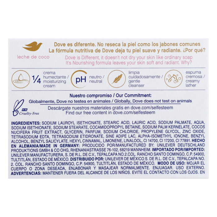 Jabon Dove Delicius Coco Barra 135G - WeCare Pharma