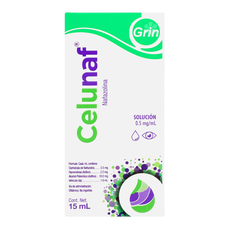 Celunaf Gotas 0.5Mg/Ml 15Ml (Nafazolina) - WeCare Pharma