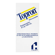 Topron Suspensión 4.4G/100Ml 120Ml (Nifuroxazida) - WeCare Pharma
