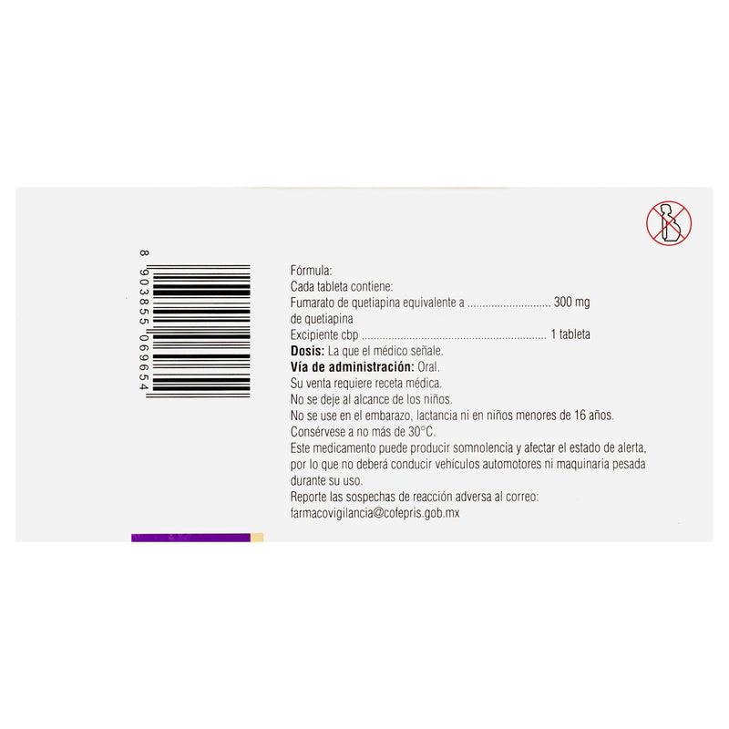 Q-Mind 300Mg Con 30 Tabletas (Quetiapina) - WeCare Pharma
