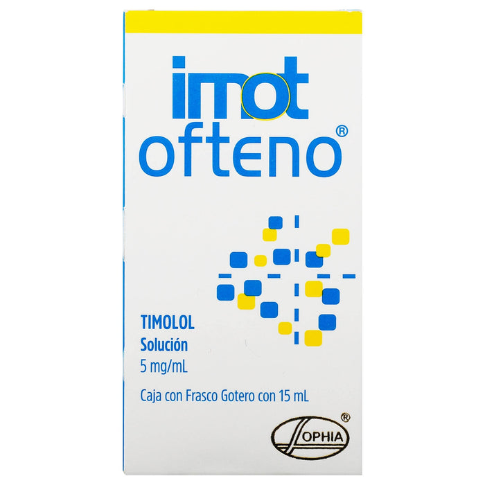 Imot Ofteno Gotas 5Mg/Ml 15Ml (Timolol) - WeCare Pharma