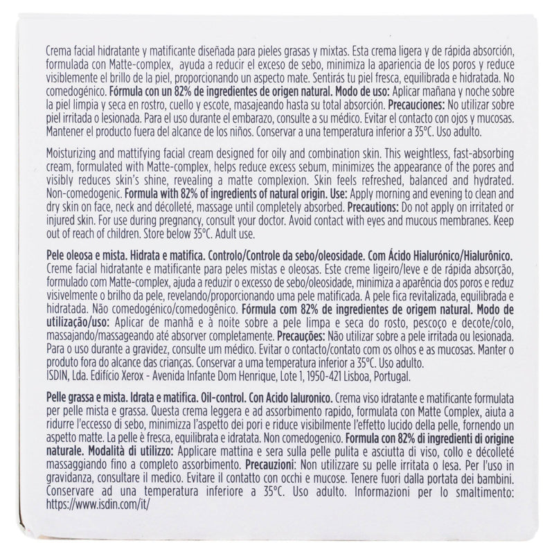 Isdinceutics Hyaluronic Crema Piel Grasa Y Mixta 50G - WeCare Pharma