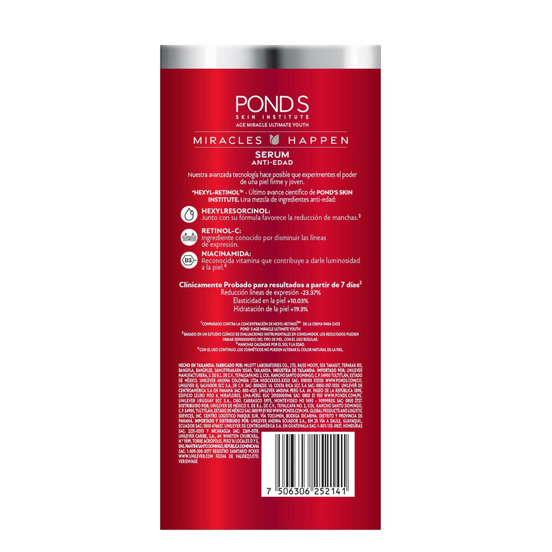 Ponds Age Miracle Serum 50X 30Ml - WeCare Pharma
