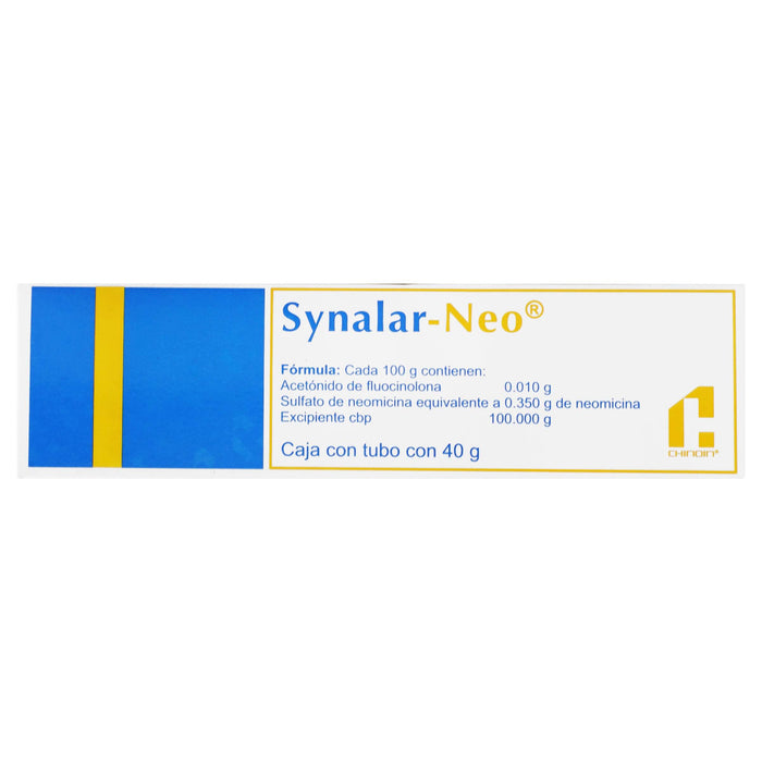 Synalar-Neo Crema 0.01%/0.35% 40G (Fluocinolona/Neomicina) - WeCare Pharma