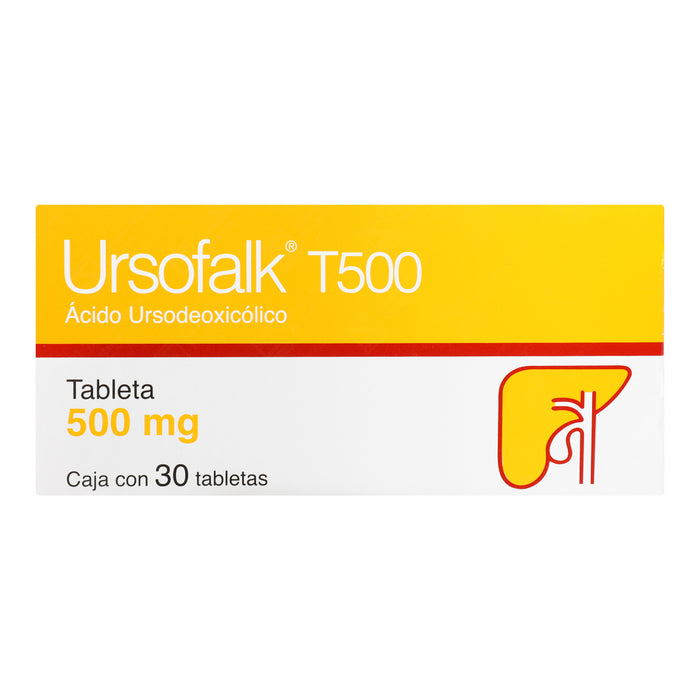 Ursofalk T500 500Mg Con 30 Capsulas (Acido Ursodeoxicolico) 4 - 7501168810515