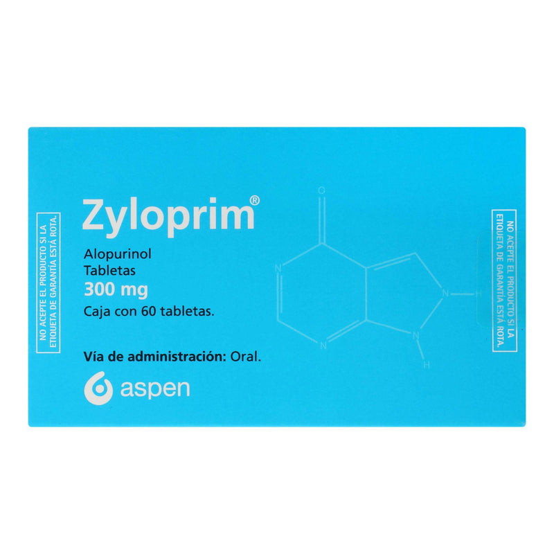Zyloprim 300Mg Con 60 Tabletas (Alopurinol) - WeCare Pharma