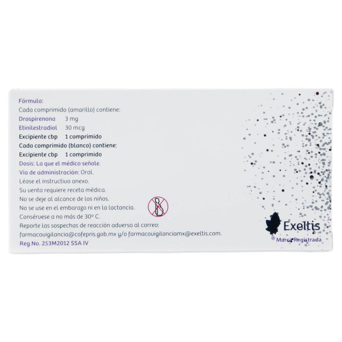 Ginorelle 30 3Mg/30Mcg Con 28 Comprimidos (Drospirenona/Etinilestradiol) - WeCare Pharma