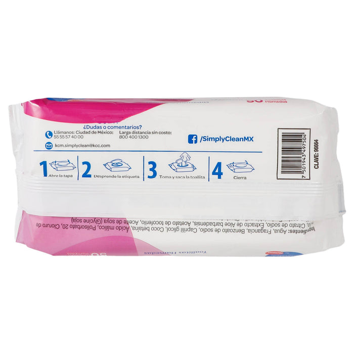 Toallitas Humedas Huggies Simply Clean Con 50 - WeCare Pharma