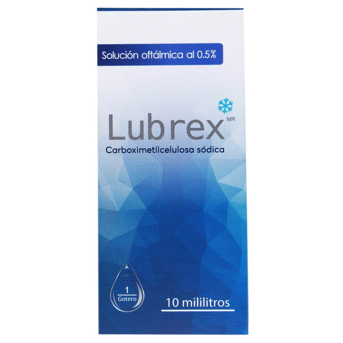 Lubrex (Carboximetilcelulosa) Solución Oft 0.5% 10Ml - WeCare Pharma