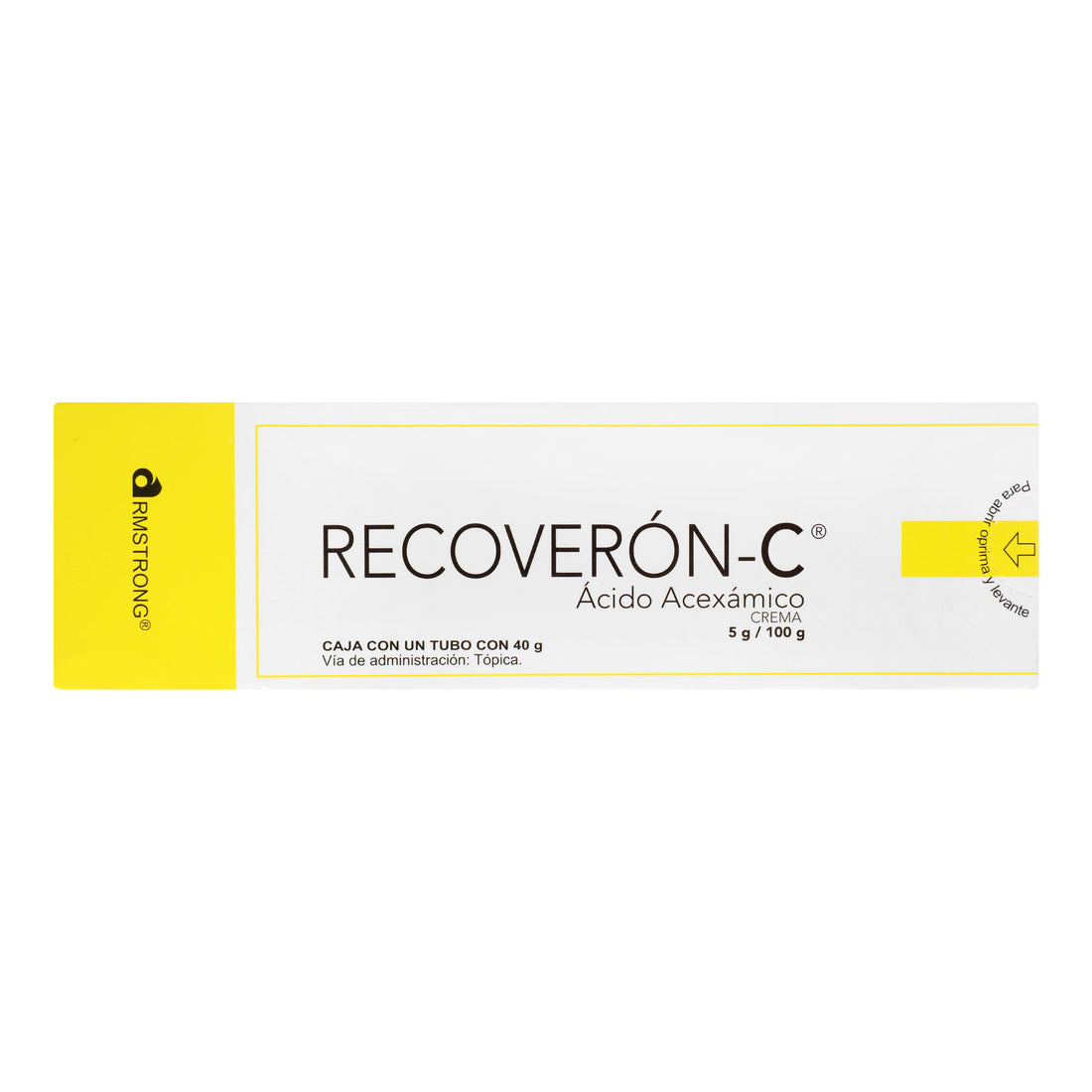 Recoveron C Crema 5G 40G (Acido Acexamico) 6 - 7501089804136