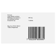 Aldomet 500Mg Con 30 Tabletas (Metildopa) - WeCare Pharma