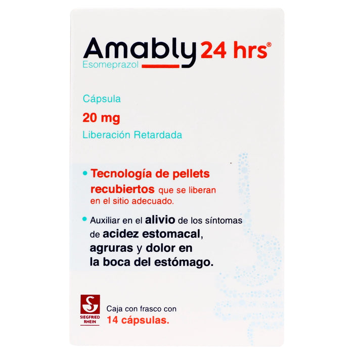 Amably 20Mg Con 14 Capsulas (Esomeprazol) 6 - 7501300421487