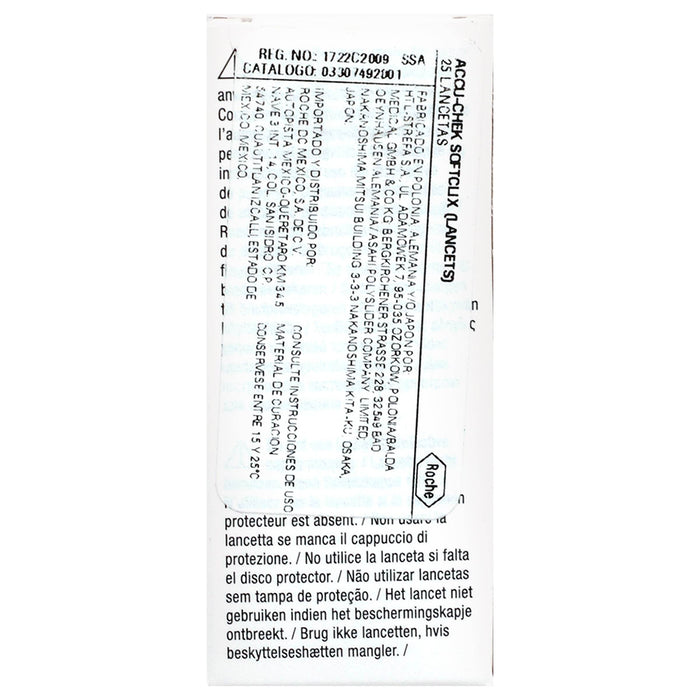Accu-Chek Softclix Lancetas Con 25 - WeCare Pharma
