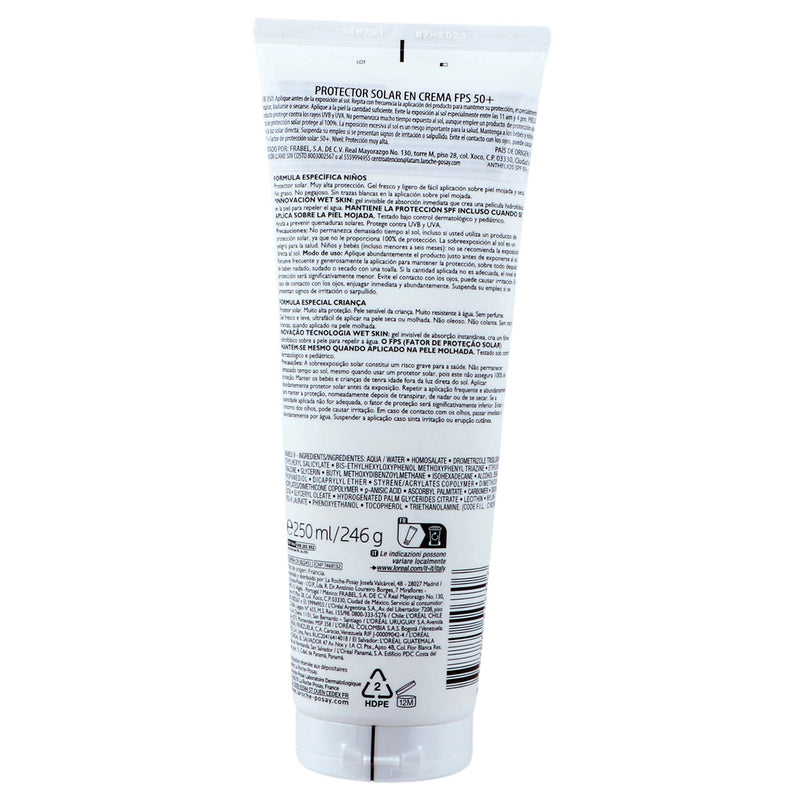 Anthelios Dermo-Pediatrics Fps50 250Ml - WeCare Pharma