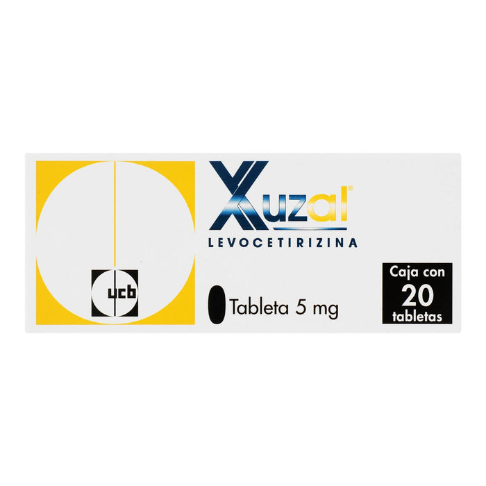 Xuzal 5Mg Con 20 Tabletas (Levocetirizina) - WeCare Pharma