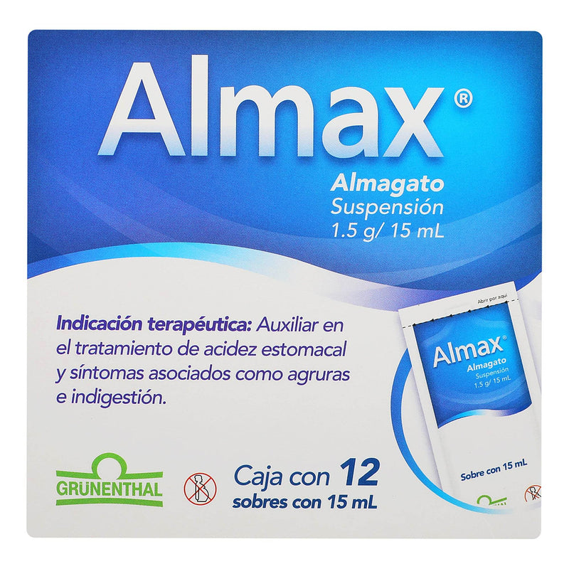 Almax Sobre 1.5G/15Ml Con 12 (Almagato) - WeCare Pharma