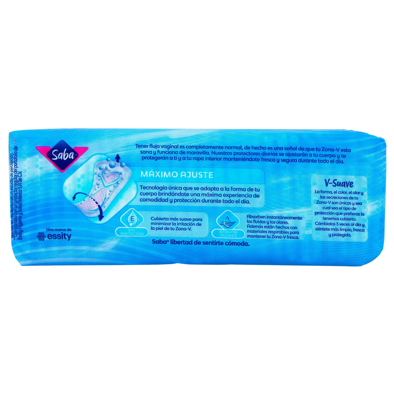 Protectores Diarios Saba Delicate Largo Con 28 - WeCare Pharma
