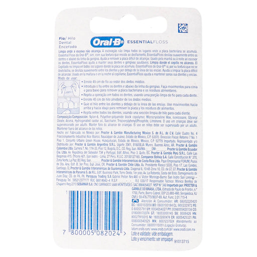 Essential Floss Hilo Dental Oral B 50M - WeCare Pharma