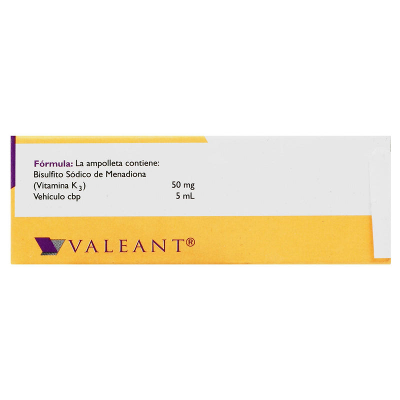 K-50 50Mg/5Ml Con 1 Ampulas (Vitamina K) - WeCare Pharma