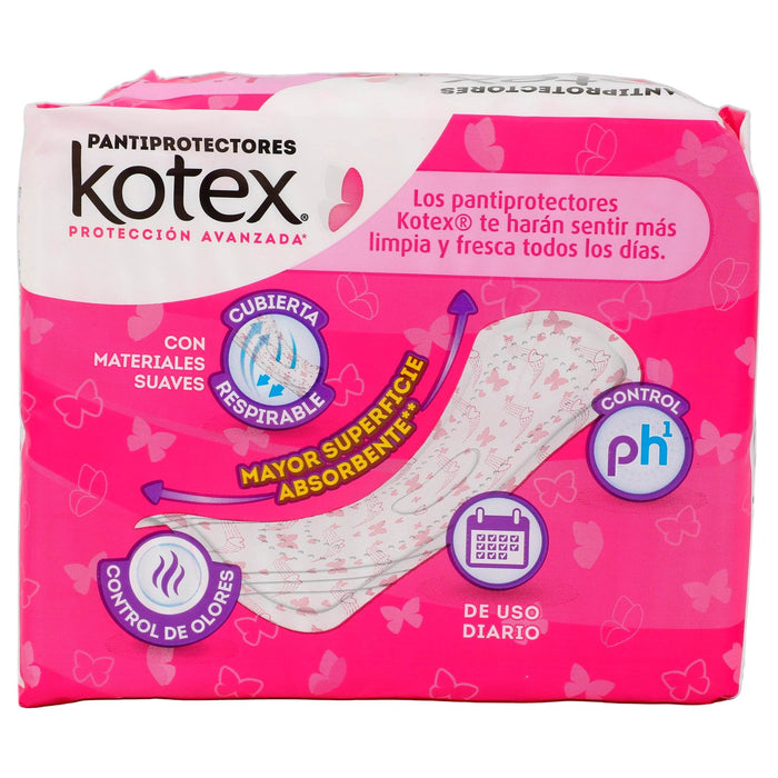 Protectores Diarios Kotex Largo Con 44 - WeCare Pharma