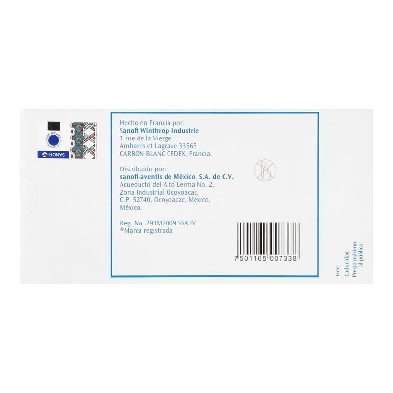Coplavix 75Mg/100Mg Con 28 Tabletas (Clopidogrel/Acido Acetilsalicilico) - WeCare Pharma