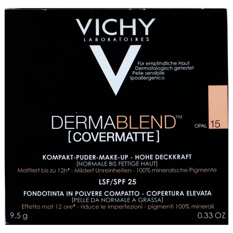 Vichy Dermablend Polvo Covermatte Opal 15 Fps25 9.5G - WeCare Pharma